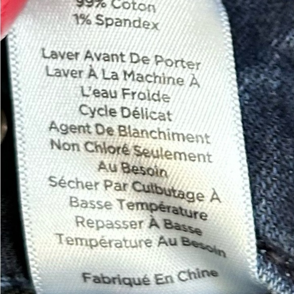 Talbots/ signature straight /blue jeans size 14 P - Picture 10 of 11